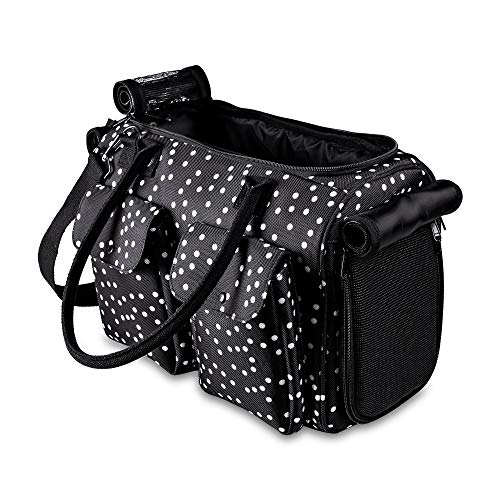 Fashion Dog Carrier Cat Carrier Rabbit Carrier - Soft Sided Pet Carrier Purse Bag - Breathable Mesh Airline Approved Pets Travel Tote Bag with Pockets